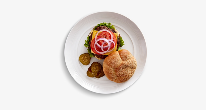 Parisian Hamburger - Dish Foods, transparent png