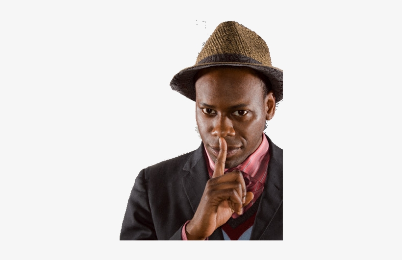 Shhh - Gentleman, transparent png