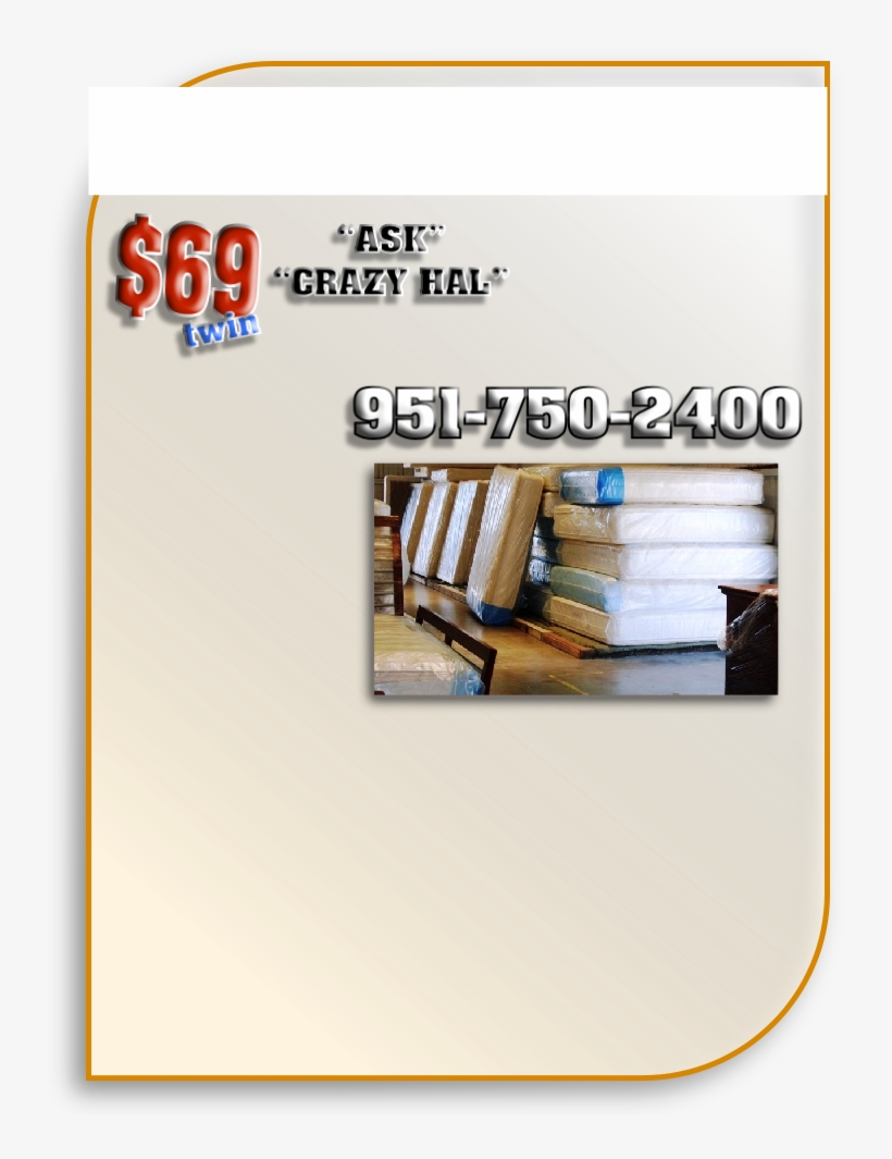 98 Mattresses Riverside Mattress In Riverside Se Habla - Plywood, transparent png