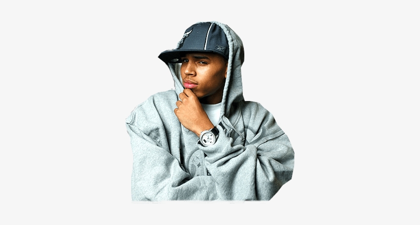 Chris Brown Hoodie - Chris Brown Png, transparent png