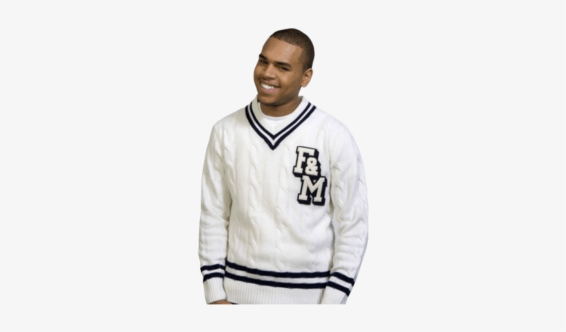 Chris Brown Pullover - Chris Brown Png, transparent png