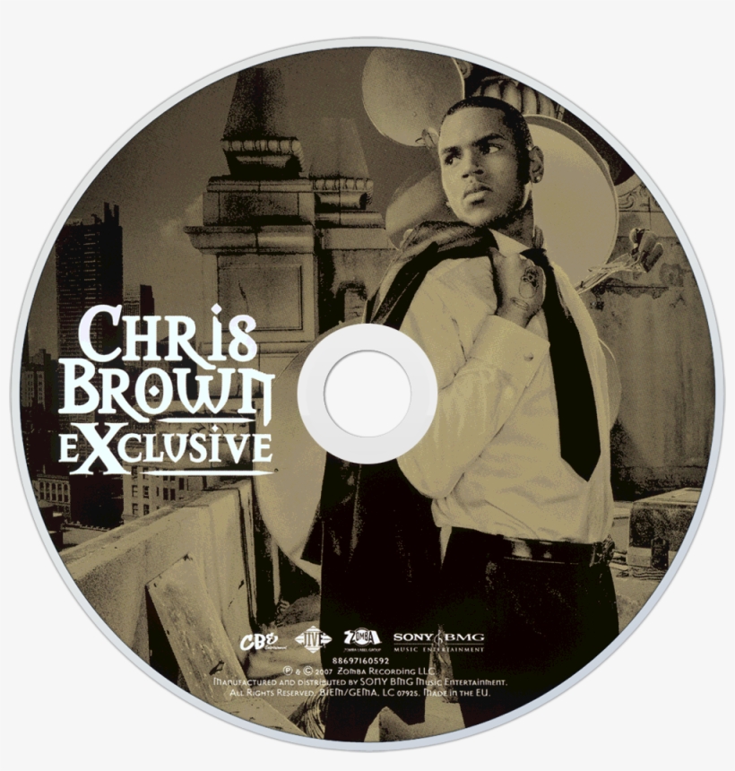 Chris Brown Exclusive Cd Disc Image - Chris Brown Exclusive Cd, transparent png