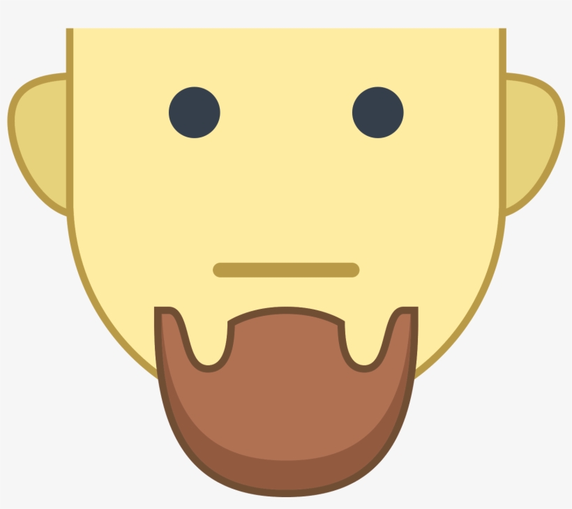 The Icon Is The Hairless Face Of A Cartoon Man - Icon, transparent png