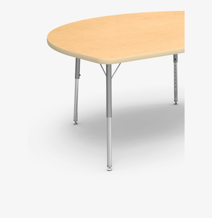 4000 Series Table 48" X 72" Kidney - Coffee Table, transparent png