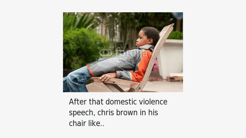 Chris Brown, Friends, And Growing Up - Slouch In Chair, transparent png