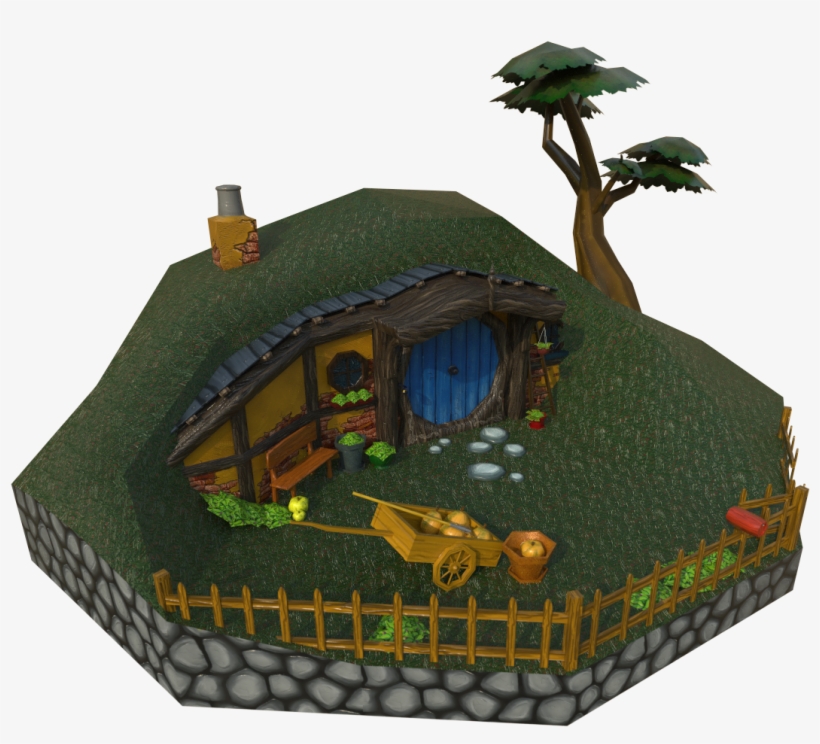 Hobbit Hole Png Royalty Free Library - Scale Model, transparent png