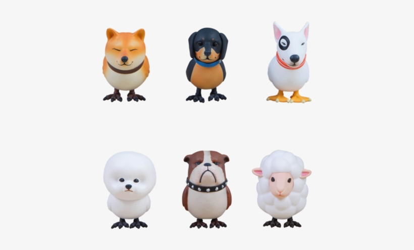 Dogbird Series 2 개새 Art Toy Set By Mighty Jaxx X Third - Art Toy, transparent png