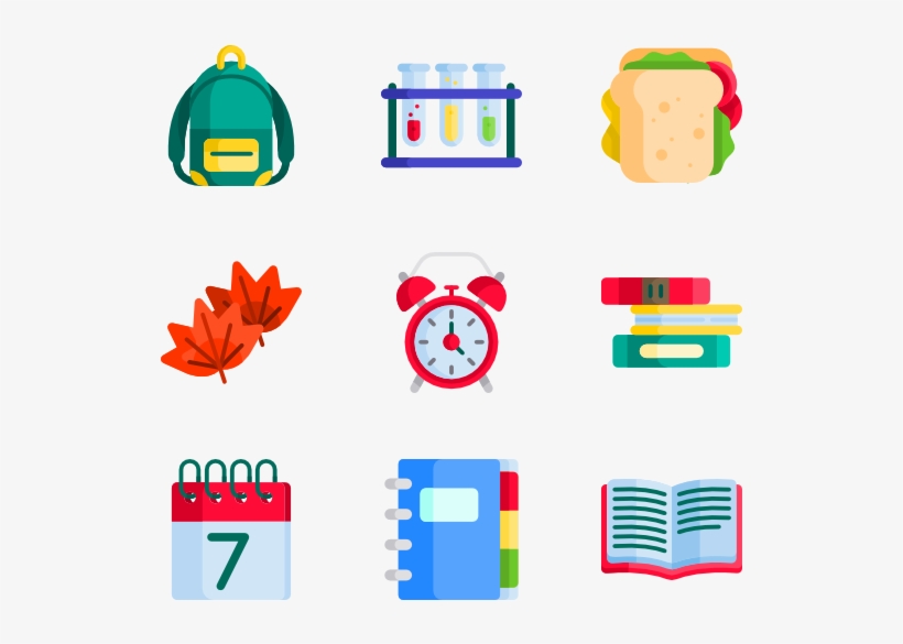 Back To School - Online E Learning Icons, transparent png