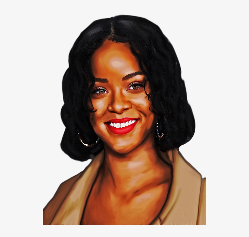 Click And Drag To Re-position The Image, If Desired - Robyn Rihanna Fenty, transparent png