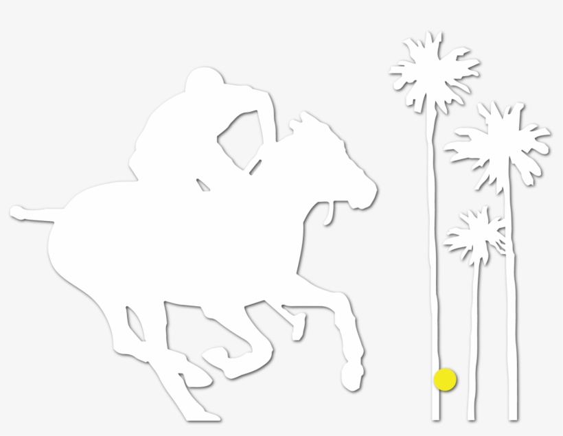 Palm City Polo - Line Art, transparent png