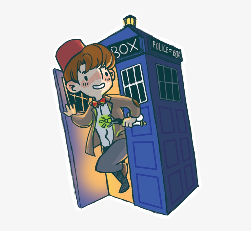 Transparent Tardis For Your Dashes This Time U////v/// - Tardis Clipart, transparent png