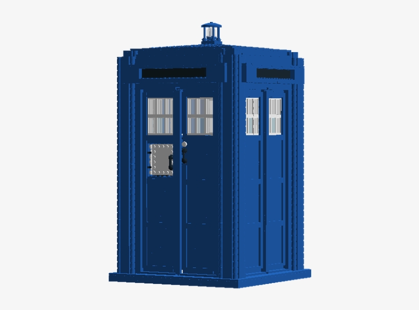 Large Tardis - Outhouse, transparent png