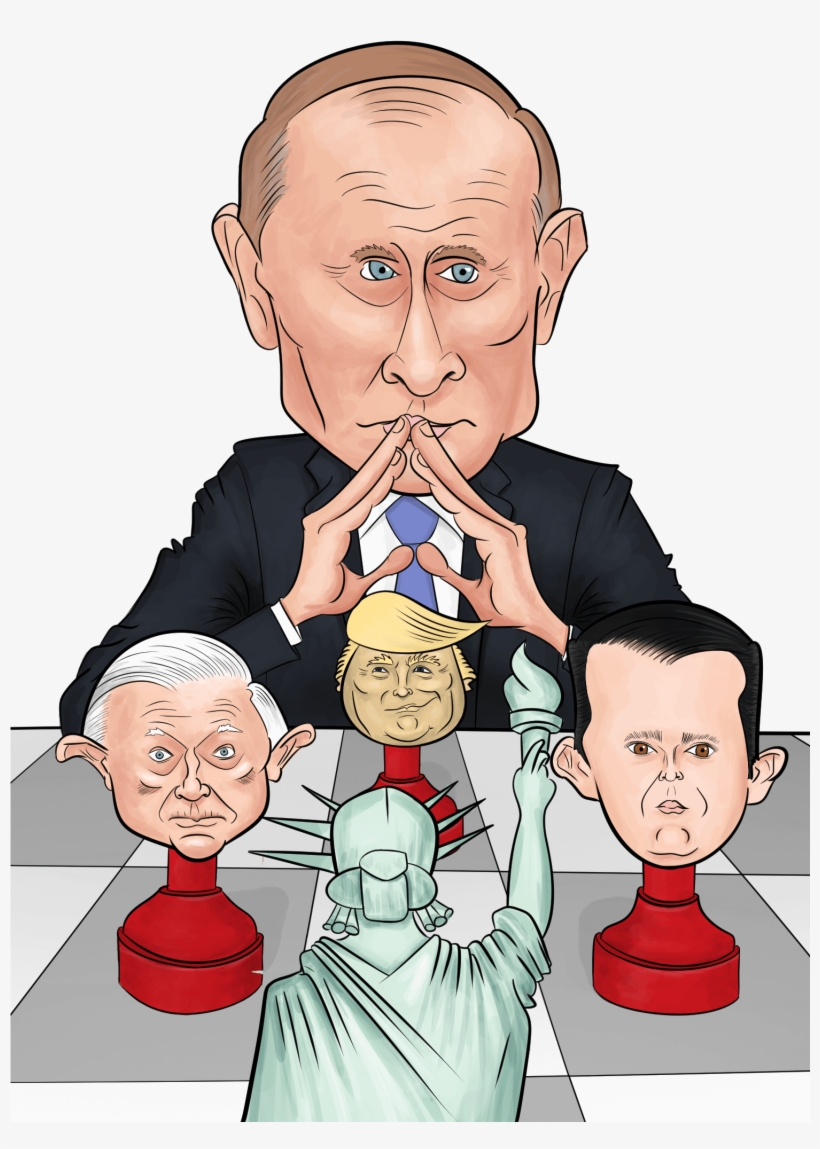 Putin Chess T-shirt - Chess, transparent png