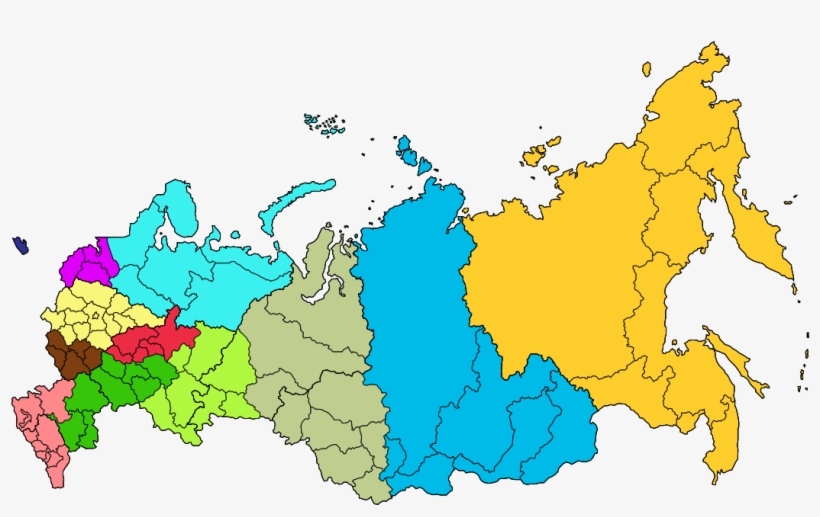 Economic Regions Of Russia - Region Of Russia, transparent png