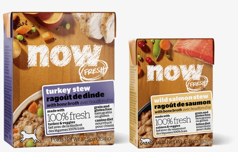 Stews And Pates - Now! Fresh Grain Free Large Breed Puppy Formula Dry, transparent png
