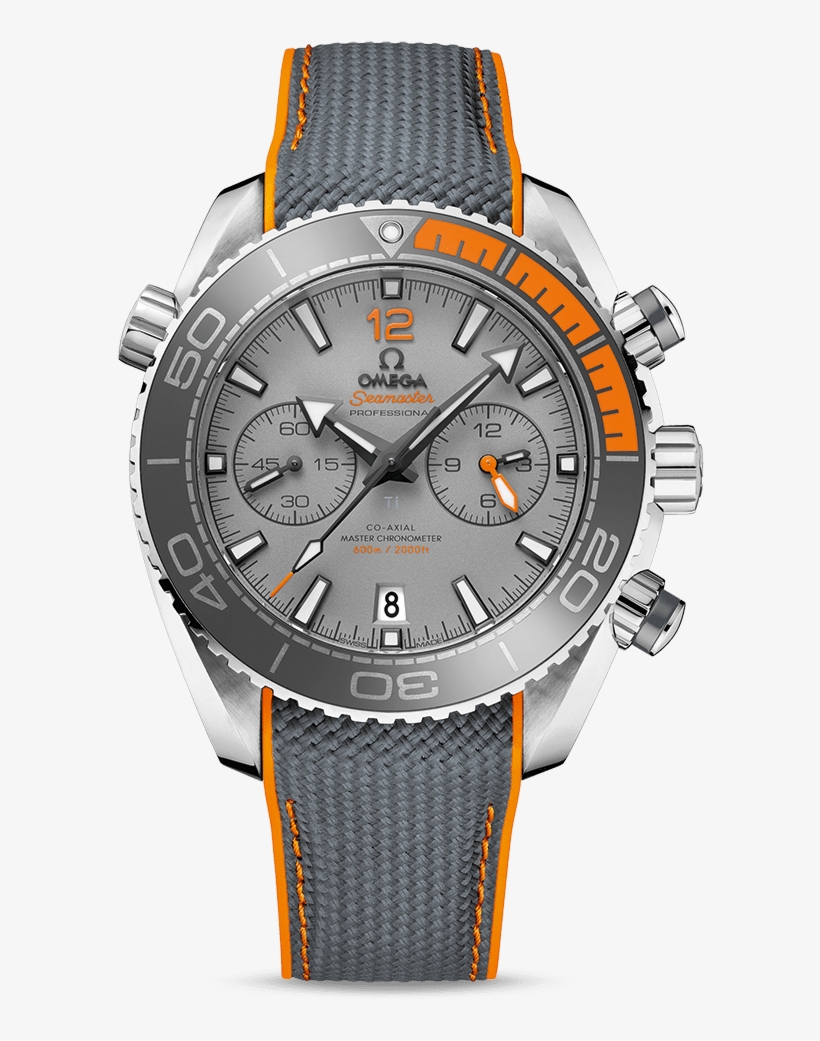 Planet Ocean 600m Omega Co-axial Master Chronometer - Omega 215.92 44.21 99.001, transparent png