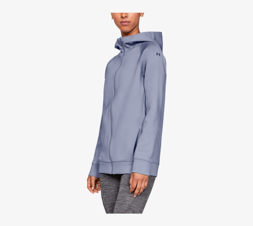 Women's Ua Cozy Oversized Full Zip Hoodie - 1327489 420, transparent png