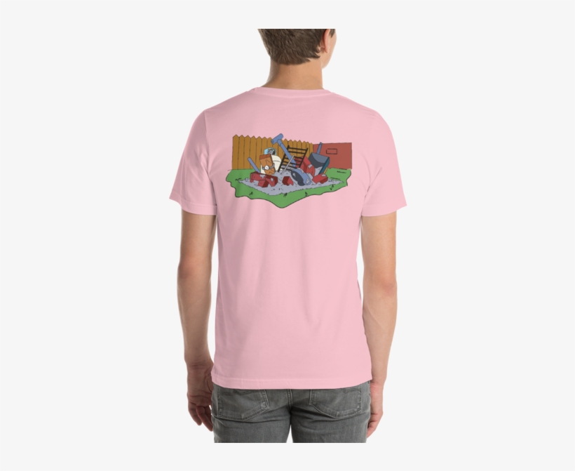 Backprint Le Grille Tee Simpsons Tshirt - T-shirt, transparent png