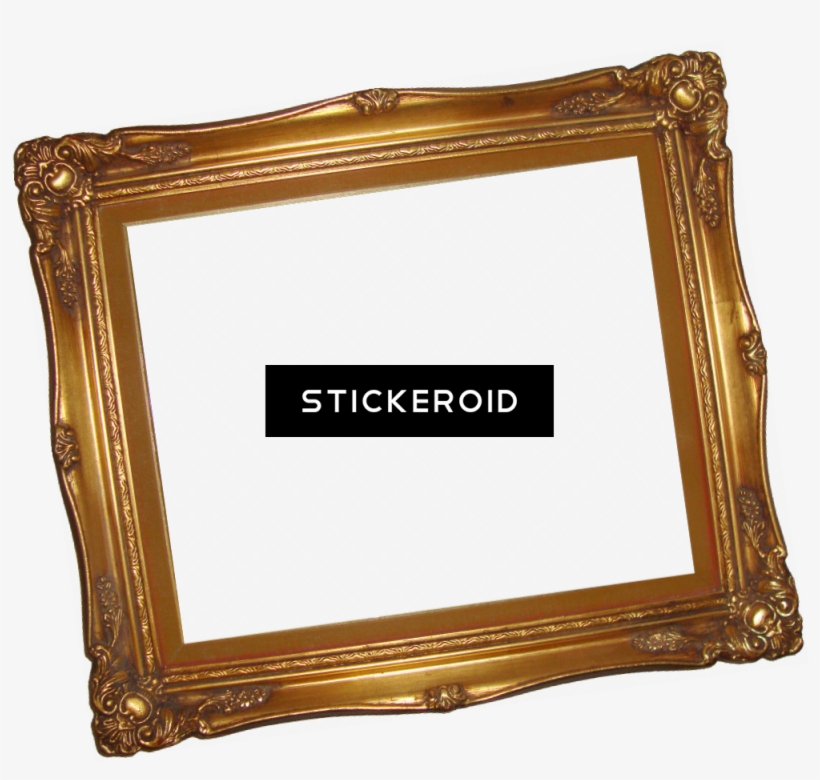 Gold Frame - Picture Frame, transparent png