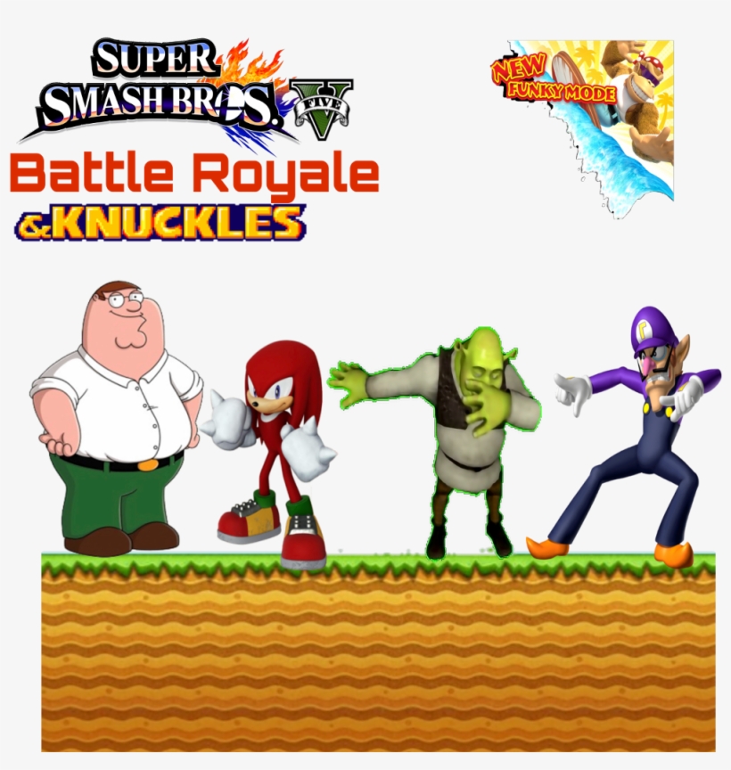 Waluigi 🅱️eter Smashbros Shrek - Super Smash Bros. Wiiu3ds Prima Official Game Guide, transparent png