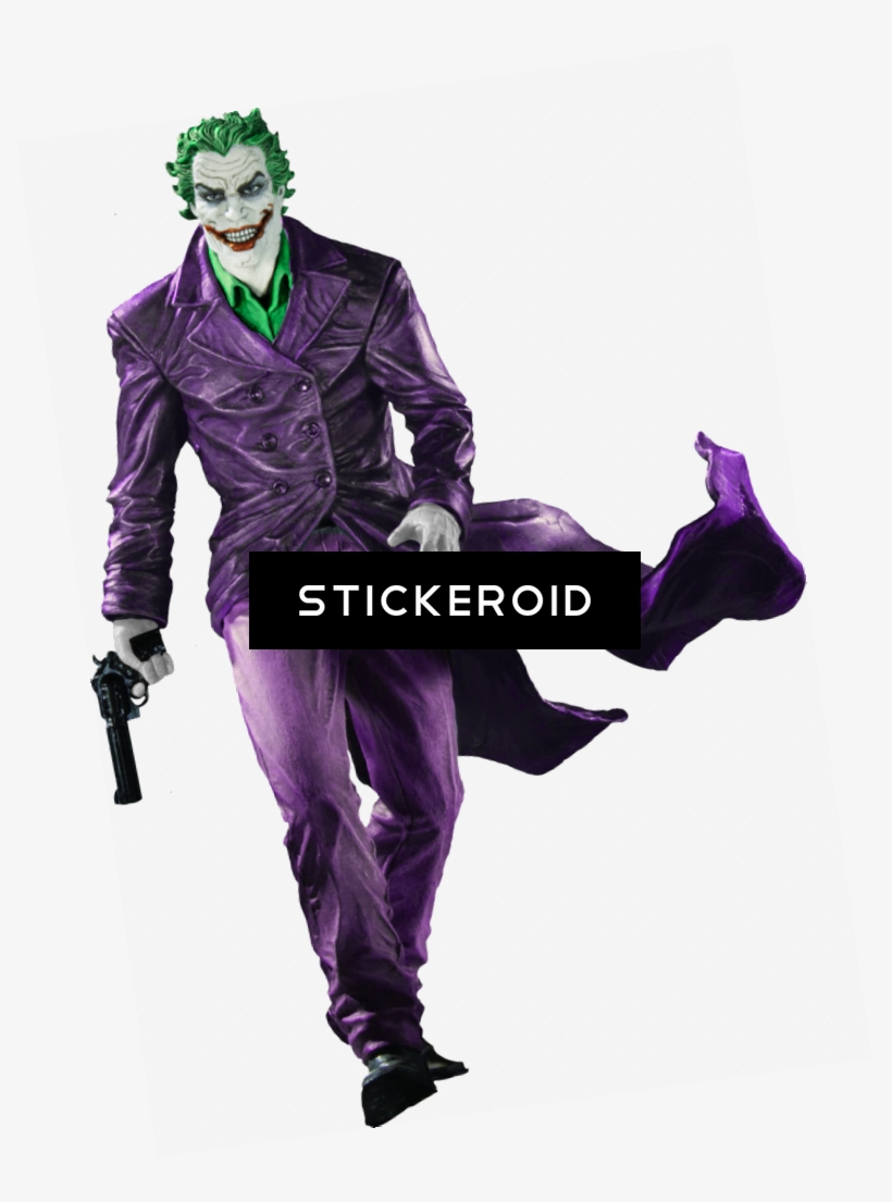 Joker Actors Heroes - Black And White Joker Figure, transparent png