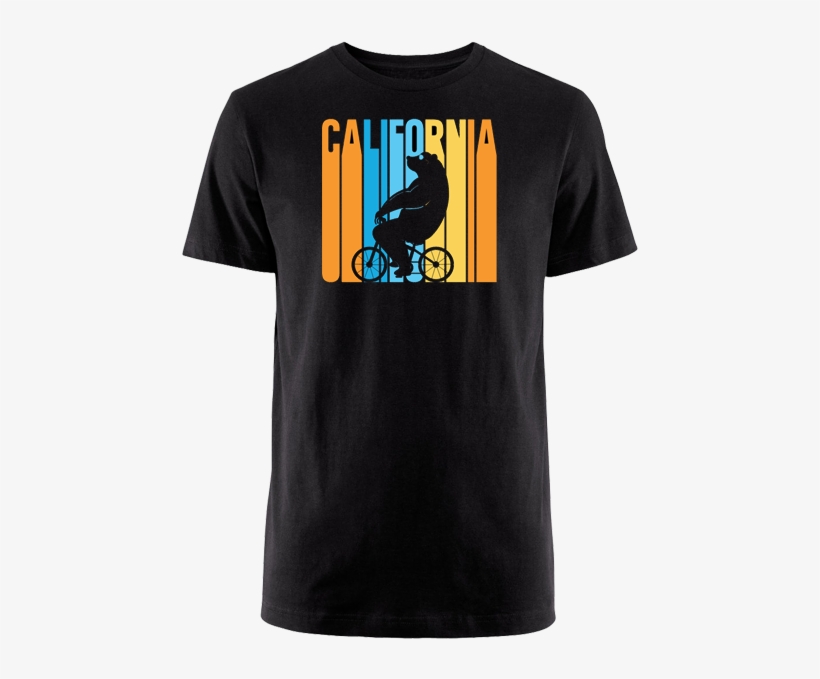 Amgen Tour Of California Retro Cycling Bear T-shirt - California Golden Bears, transparent png