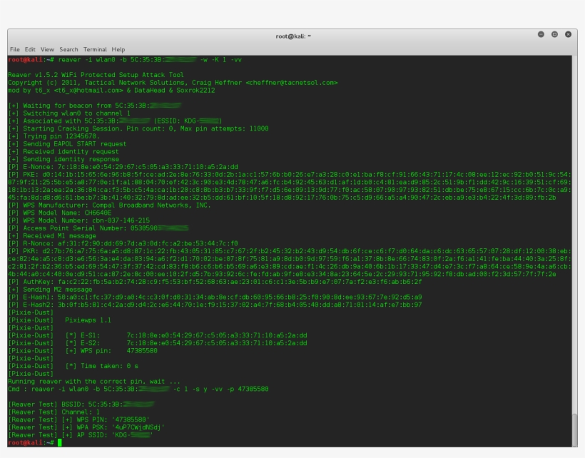 Pixiedust Angriffe Mit Kali Linux - Kali Linux Mysql Connect, transparent png