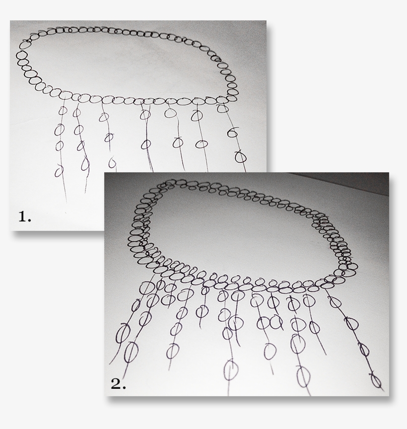 Some Of The Beads Photos Of Sketches Client Sent To - Sketch, transparent png