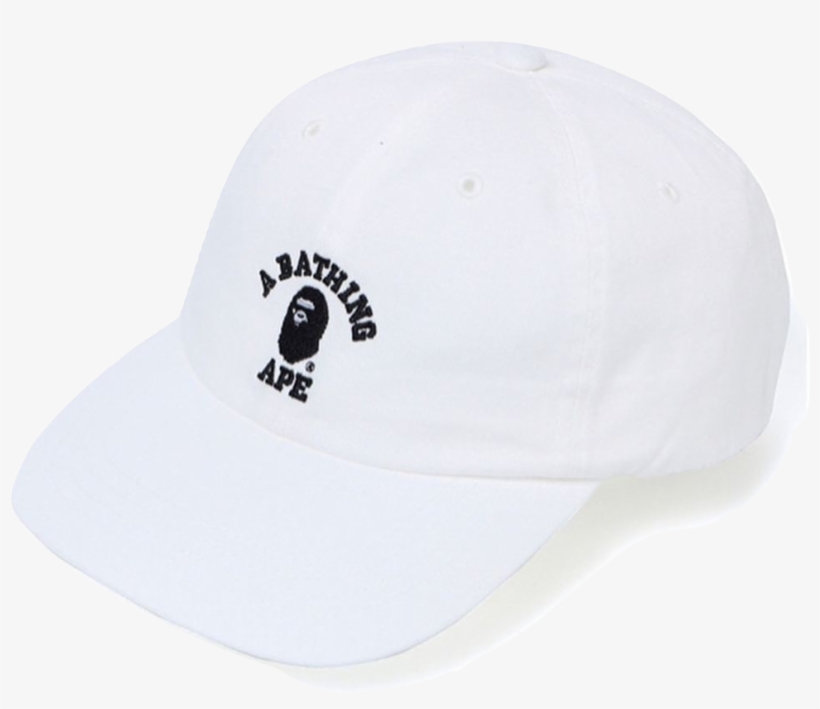 A Bathing Ape College Panel Cap - Baseball Cap, transparent png