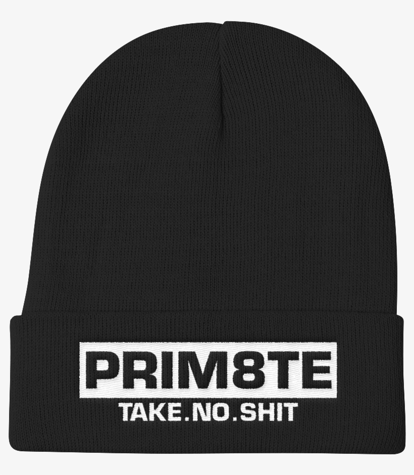 Take No Shit Beanie - Beanie, transparent png