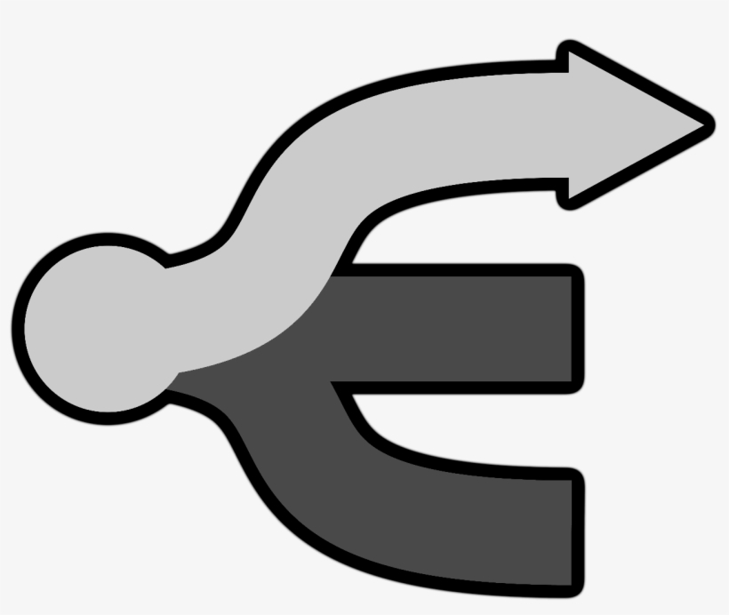 Disambiguation Gray Icon, transparent png