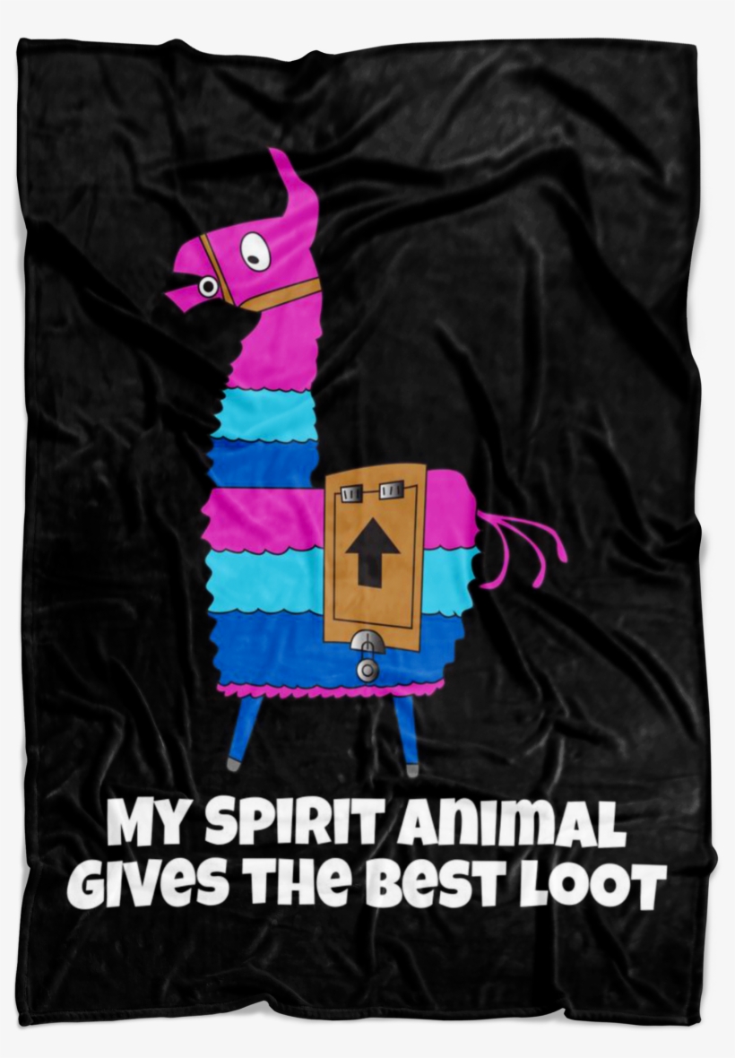 Fortnite Loot Llama Fleece Blanket I Love Llama Soft Fleece Blankets