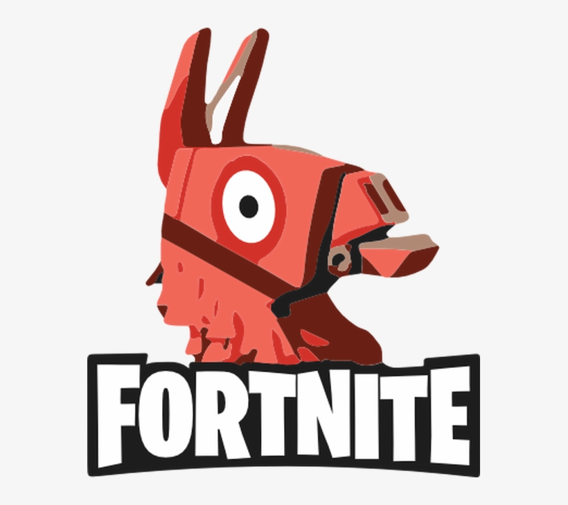 Fortnite Llama Head - Fortnite Playground Mode Logo, transparent png