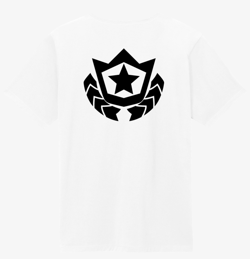Fortnite Battlestar T-shirt White - T Shirt Fortnite, transparent png