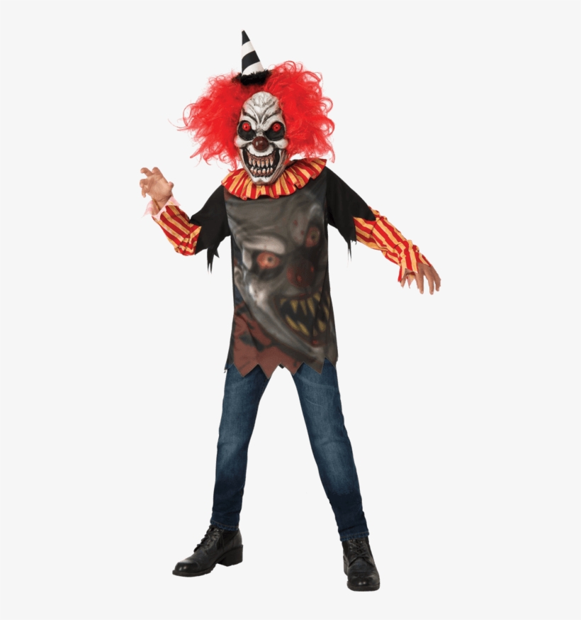 Kids Halloween Clown Costumes, transparent png