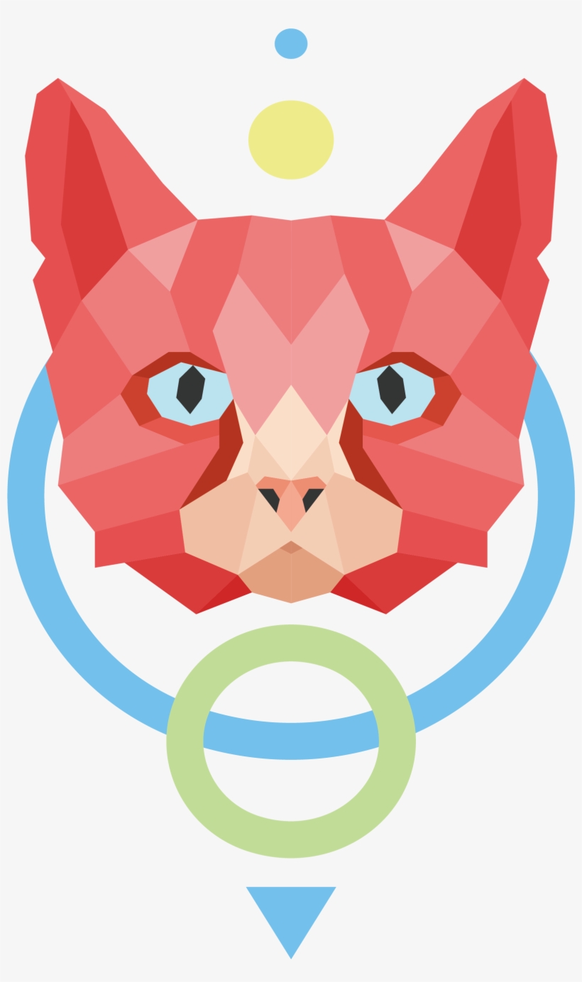 Whiskers Clipart Heart - Cat, transparent png