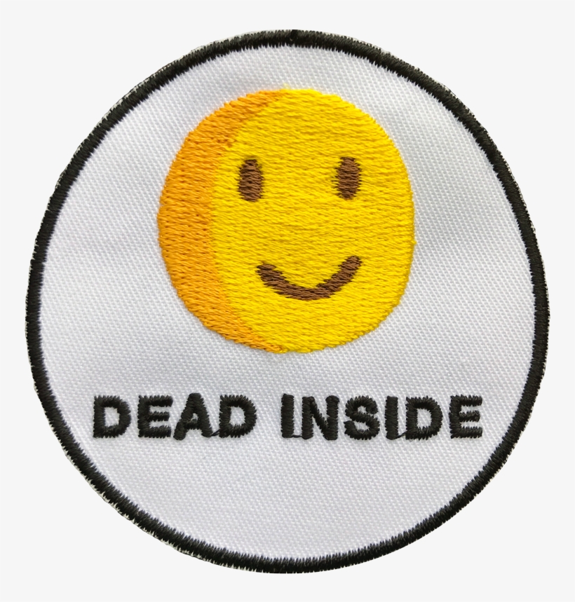Dead Inside Patch By Existential Emoji - User, transparent png