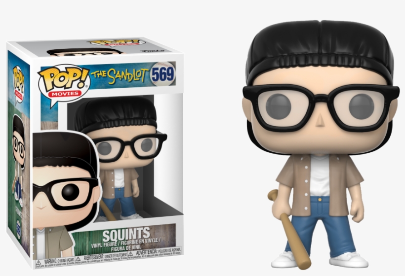 Pop Figure The Sandlot Squints - Squints Funko Pop, transparent png