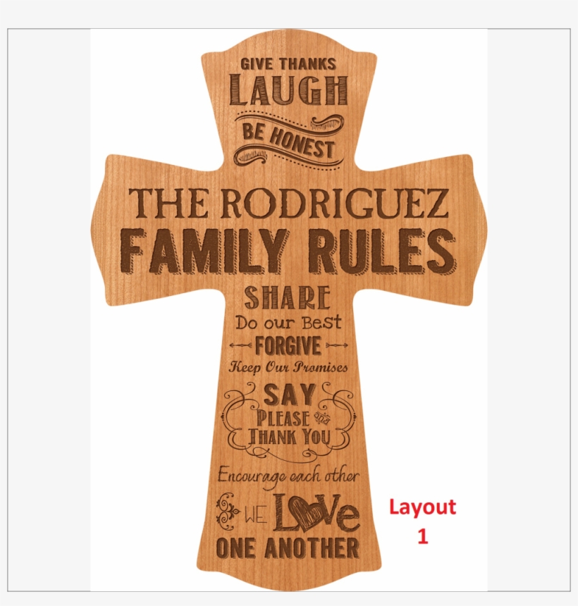 11" Wood Cross, transparent png