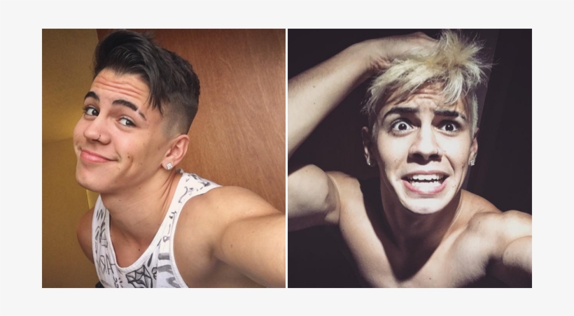 Biel, Após Justin Bieber, Pinta O Cabelo De Loiro Platinado, transparent png