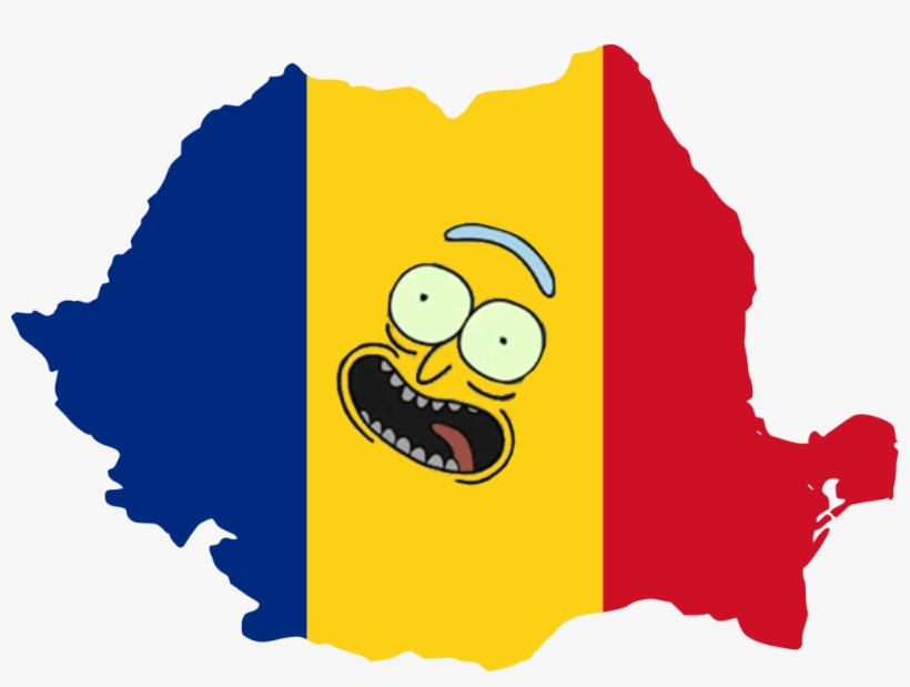 Rick , - Romania Flag Map Png, transparent png