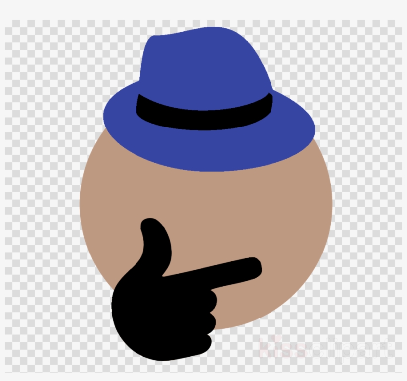 Fedora Emoji Png Clipart Emoji Emoticon Clip Art - Phone Red Icon, transparent png