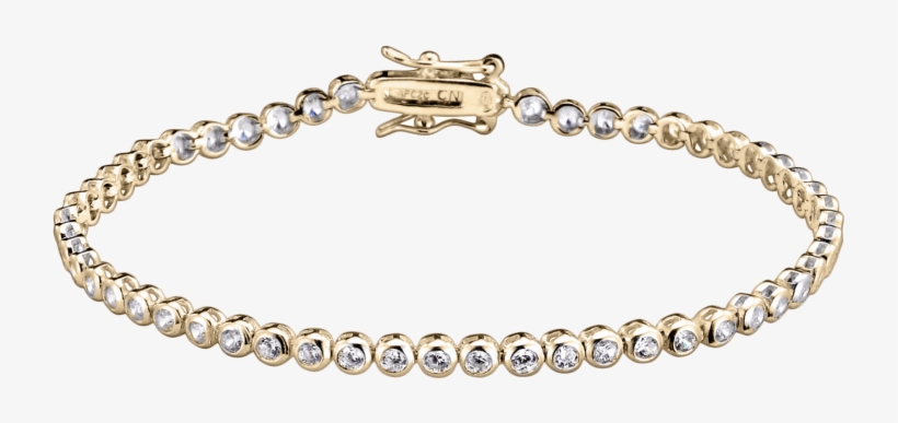 More From Genevive Royal Inspired Holiday Jewelry - 10k White & Yellow Gold Bracelet Diamond, transparent png