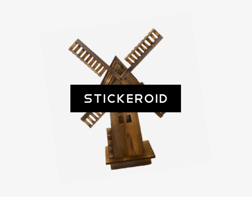 Wooden Windmill - Piersurplus Dutch Windmill, transparent png