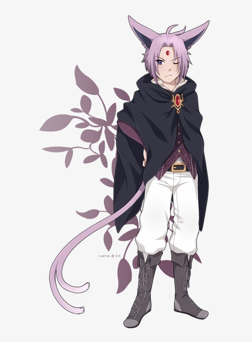 Espeon By Rueme-d4q3uzg - Human Eevee Evolutions Male, transparent png
