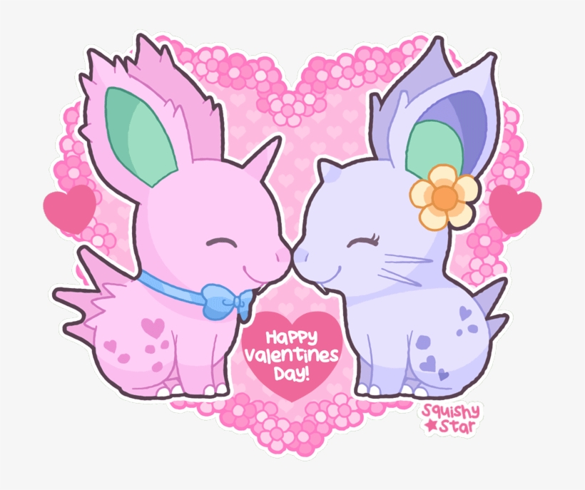 Your Valentine Feature - Shiny Nidorina Gifs, transparent png