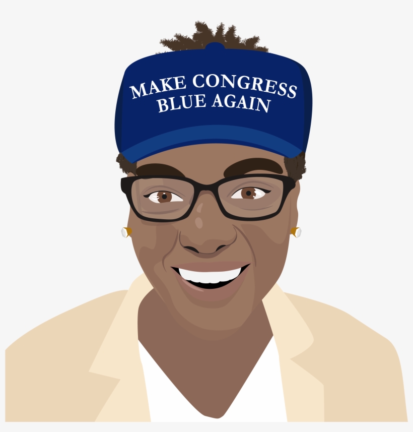 "make Congress Blue Again" - Trappola Per Topi Agatha Christie, transparent png