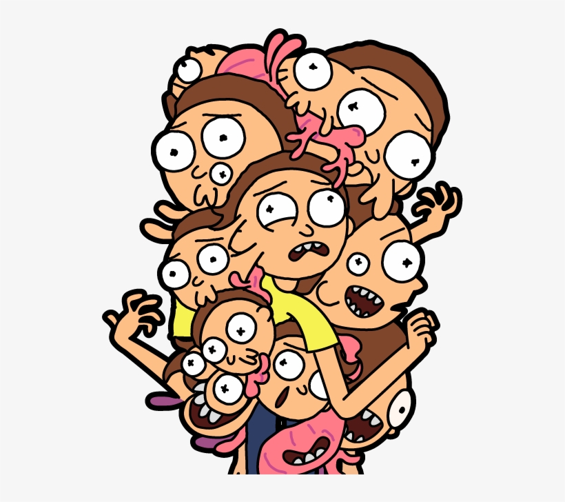 Double Morty - Pocket Mortys Multi Morty, transparent png