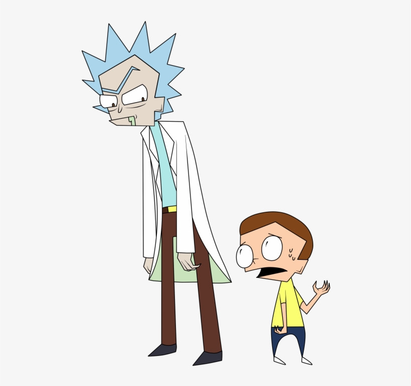Rick And Morty - Rick And Morty A Character Wearing A Hat, transparent png