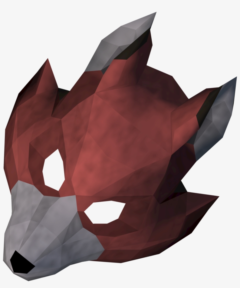Fox Mask Detail - Wiki, transparent png